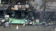 日陆自总队司令部驻地起火，目前尚无人员伤亡