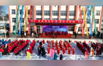 虎林举办“百万青少年上冰雪”活动