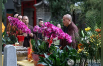 谷雨时节的怀念，扶风大明寺举行澈性大和尚示寂八周年年祭