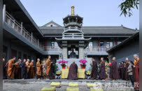 谷雨时节的怀念，扶风大明寺举行澈性大和尚示寂八周年年祭