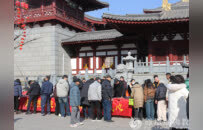 鲁渝携手迎新春 名家送福暖人心：山东兖州兴隆寺举行文化惠民活动