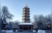 尔滨雪落“极乐净土”，凭啥火出了圈？丨厦门云游寺院摄影展