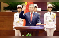就任越南国家主席的苏林，较为突然地被免去公安部长职务