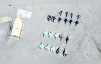 中国西北大漠，西方卫星拍下不寻常一幕，美军发现情况不妙