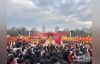 吉安市第二届元宵舞龙大会精彩启幕（图）