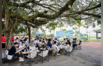 百万英才汇南粤|青年才俊汇聚陆丰，郊野公园内共话未来