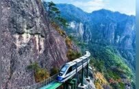 “悬崖动车”成大觉山新名片 资溪“两山”转化赋能生态旅游