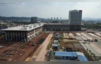 瑞金市综合客运枢纽站建设热火朝天（图）