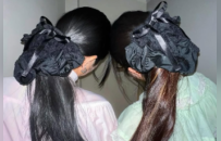 把内裤穿头上，最新的时髦邪修？