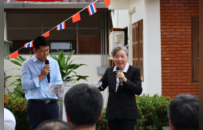 小家筑桥牵万里，中泰相映若比邻