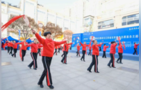 省全民健身志愿服务主题示范活动在徐州鼓楼区举行