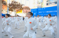 省全民健身志愿服务主题示范活动在徐州鼓楼区举行