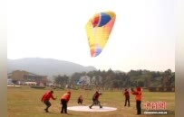 2025年全国滑翔伞定点联赛（江西赣州站）开幕
