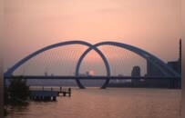 信江边的“电影感黄昏” 上饶人的初冬浪漫藏在这里