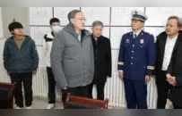 自治区党委书记调研期间，察看高层建筑消防安全隐患排查整治情况