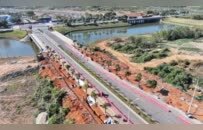 九江恒水路（江州大道路口至八里湖西路路口段）封闭施工