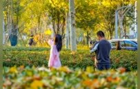 暖冬露营正当时！赣州蓉江新区公园草坪“长满”帐篷，遛娃放空好去处