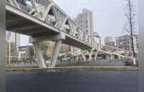 九江长虹大道这条过街天桥12月12日正式通行