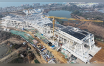 遛娃打卡新去处！空中俯瞰九江市科技文化产业园（图）