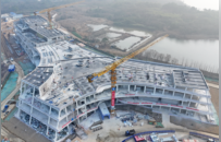 遛娃打卡新去处！空中俯瞰九江市科技文化产业园（图）