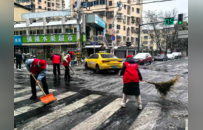 南京各地迎战强降雪！