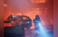 乐平一砖厂员工宿舍凌晨起火 消防紧急处置