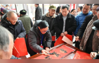 九江柴桑区新塘乡2026年新春年货节热闹启幕