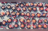 湖北一村连续5年请全村800多位村民吃团年宴