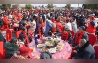 湖北一村连续5年请全村800多位村民吃团年宴