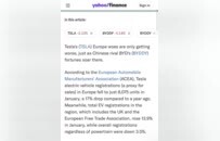 有人欢喜有人忧！外媒称“特斯拉、比亚迪在欧洲市场境遇不同”