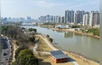 南昌南桃花河二期生态修复项目即将完工 市民休闲又添好去处