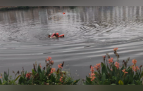 会昌一对母子落水，身为辅警的他义无反顾纵身一跃