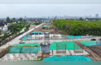工程由“地下”转“地上” 盐宜高铁泰州靖江段首批墩身浇筑