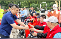 聊城暖心开展助残日无障碍体验公益活动