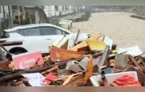 村民讲述湖北宣恩洪灾：下了一天暴雨，凌晨洪峰突至，浪高近4米，人被冲走