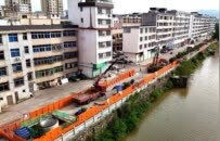 会昌县：改造污水管网 净化城区环境（图）