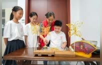 抚州：学糖画（图）