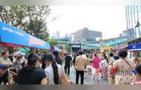 主流媒体+全民IP+核心商圈+超级客流 赣超直播活动受热捧