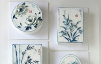 南昌95后手艺人用蛋糕复刻“千里江山图”“青花瓷”“十二花神” 网友：舍不得下口