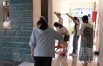 遂川县汛情回落，学校做好复学安全保障，近八成学校已复课