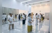 夜间健身升温！萍乡这个免费健身中心开到晚9点，手机就能预约场地