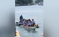 当律师坐上龙舟前舱——卓凡随粤港澳台侨龙舟队斩获香港赛事亚军