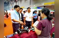 鲁山留福花瓷惊艳亮相第28届中国农产品加工业投洽会