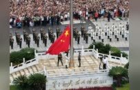 南昌以庄严升旗仪式向新中国77周年华诞敬礼