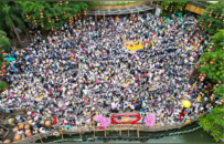 把景区实景化作动态古画！顺德长鹿旅游休博园2026国庆游园盛典启幕