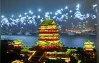 现场图来了！南昌国庆烟花晚会震撼上演 满目皆是浪漫