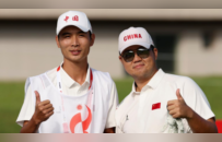 2026爱知·名古屋亚运会高尔夫球比赛首轮战罢 中国男女队双双并列团体第二 殷若宁郑蕴和并列第三
