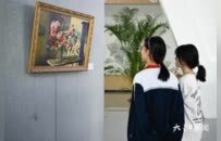 “万物万象 契心游境——青年旅意画家胡晏楠油画作品全国巡展”南昌站开幕