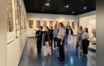 妙笔绘丹青 礼赞新时代 孟彩虹、吴晶大写意山水作品展在许昌市博物馆开幕