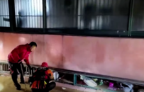 韩国残疾家庭3人在地下室溺亡：邻居开窗救人 房间数秒被淹
